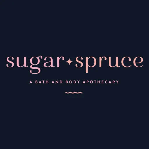 Sugar + Spruce A Bath And Body Apothecary logo