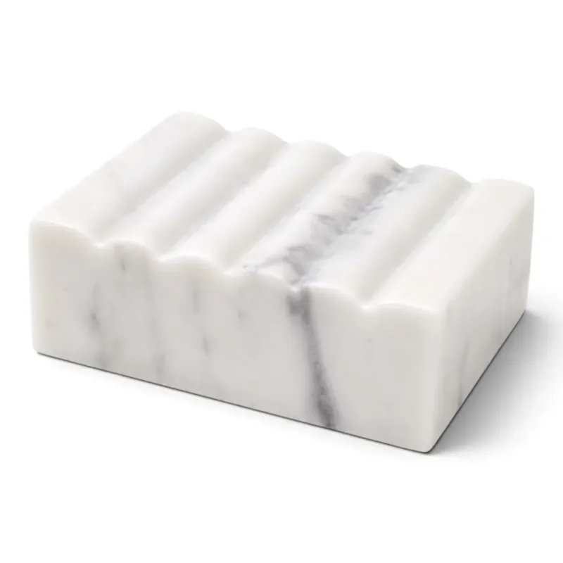 White Marble Soap Dish
