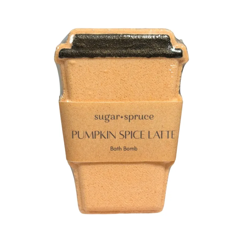 Pumpkin Spice Latte Bath Bomb