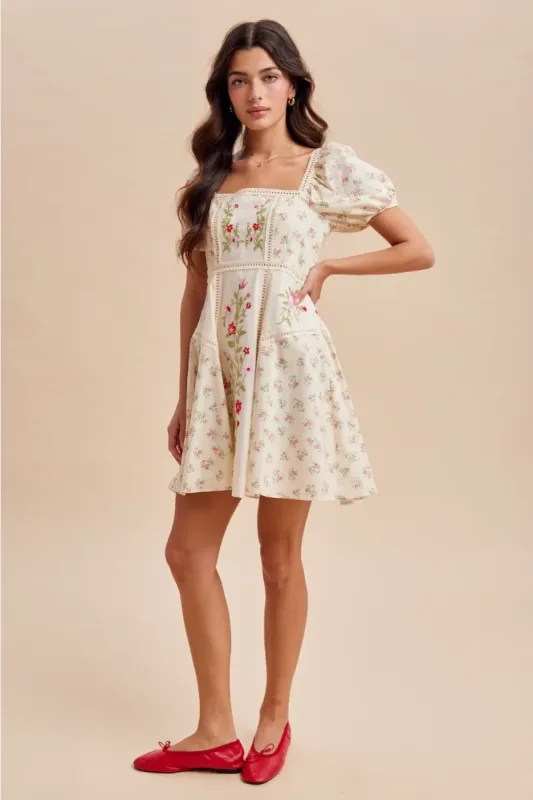 Tea Time Mini Dress