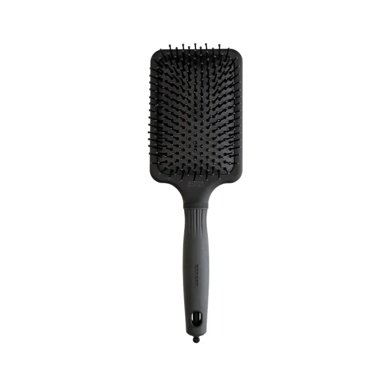 Olivia Garden Expert Care Rectangular Nylon Bristle Brush Large