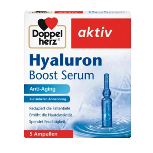 Doppelherz Hyaluronic Acid Serum Hydrating Ampoules 5x2ml