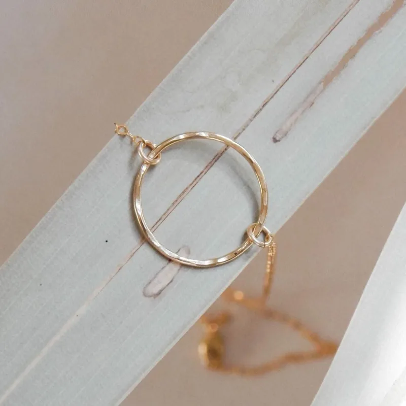 Open Ring Necklace