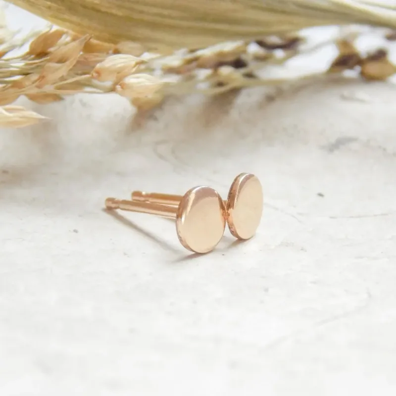 Tiny Dot Stud Earrings