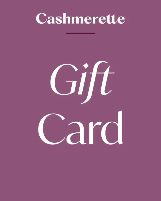 Cashmerette Gift Card
