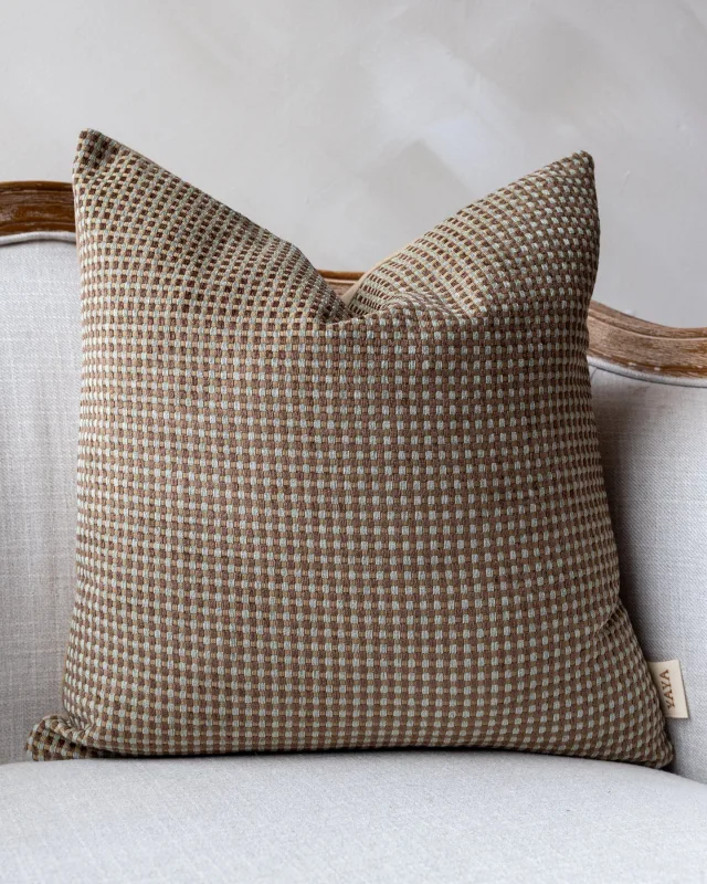 Logan Geometric Velvet Throw Pillow