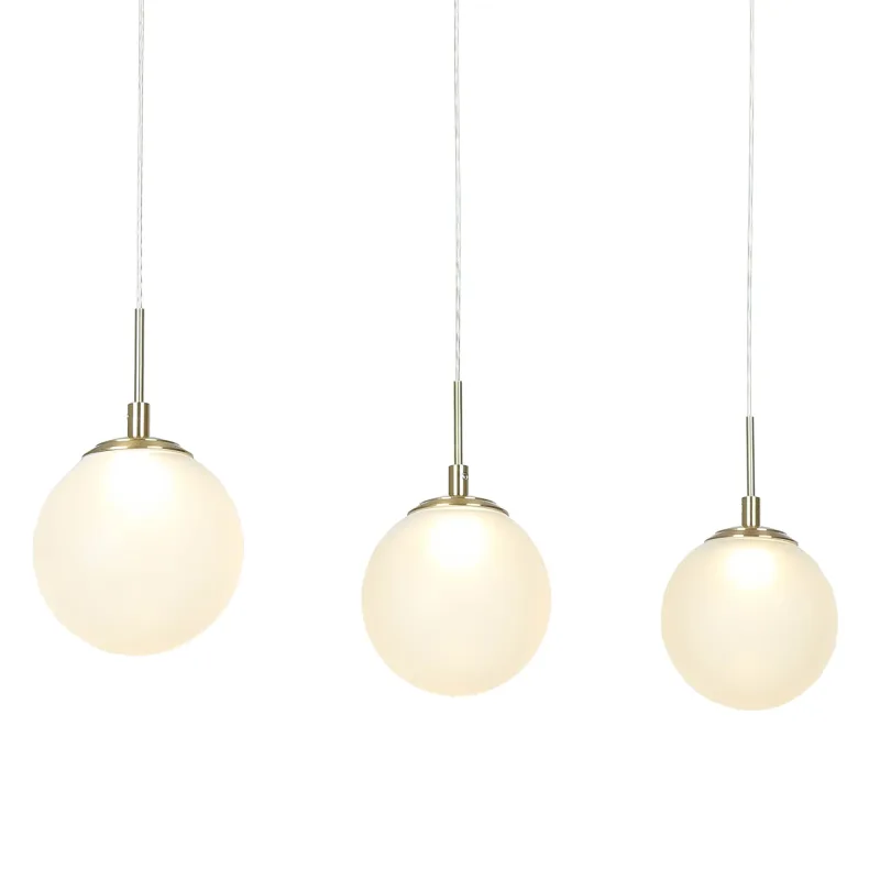 Mordy 23" Wide Gold LED Kitchen Island Light