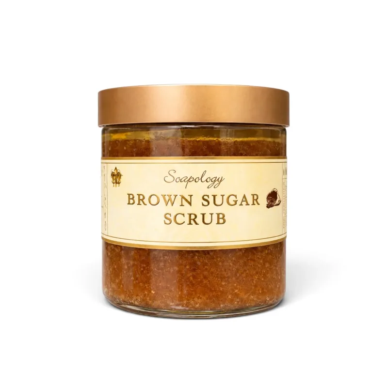 Brown Sugar Body Scrub Verbena and Ginger