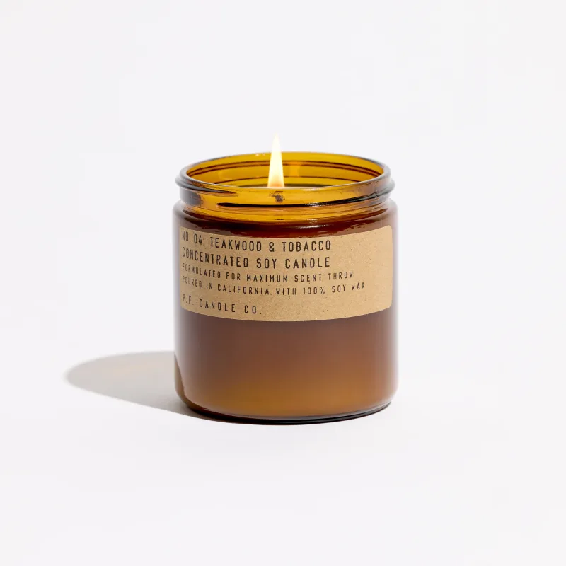 Teakwood & Tobacco – Large Concentrated Candle