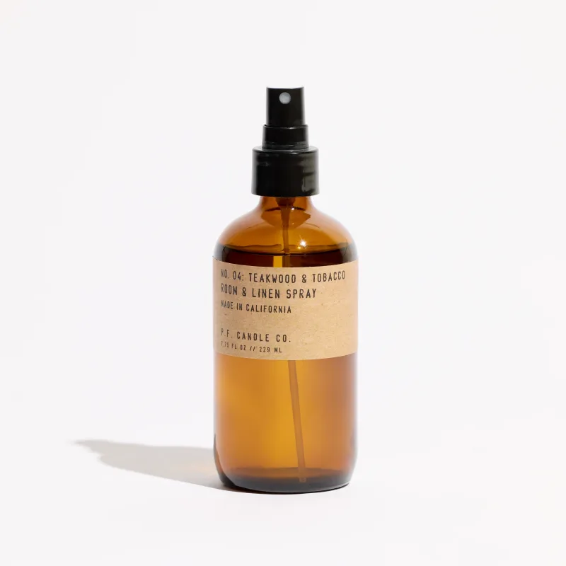 Teakwood & Tobacco – Room & Linen Spray
