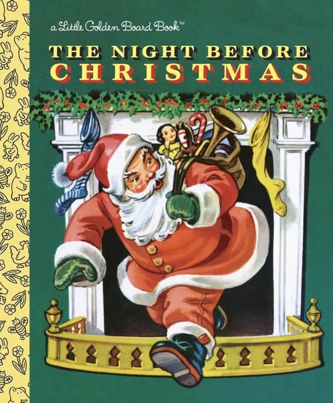 Night Before Christmas Little Golden Board Book