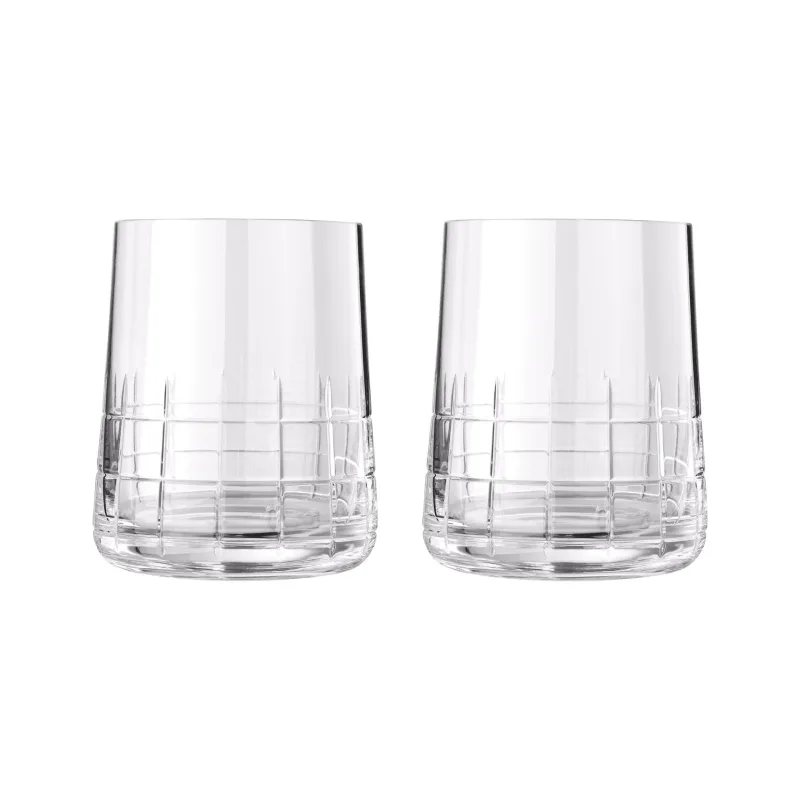 Christofle Graphik Water Goblet Crystal - Set of 2
