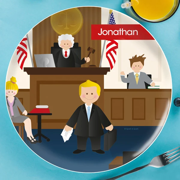 Legally Correct Boy Personalized Kids Plates