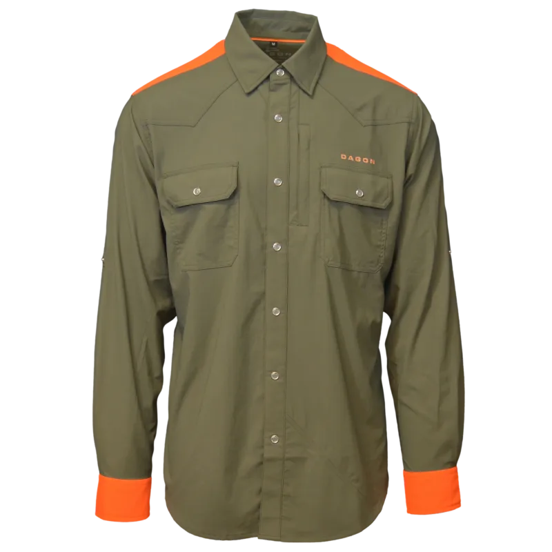 Dagon’s Sandsheet Series Upland Hunting Shirt- Live Oak Green