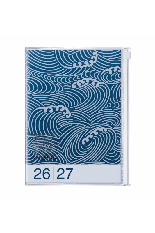 Mark's 2026-2027 COLORS A5 Weekly Vertical Planner Wave