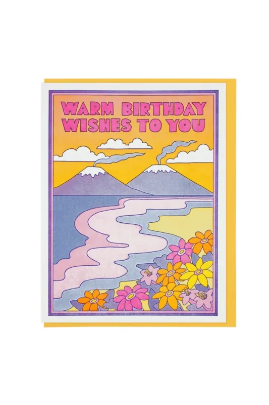 Warm Birthday Wishes To You Card