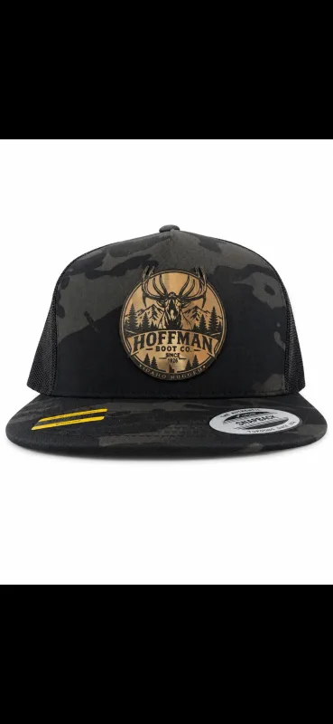 Hoffman Black Camo Elk Hat
