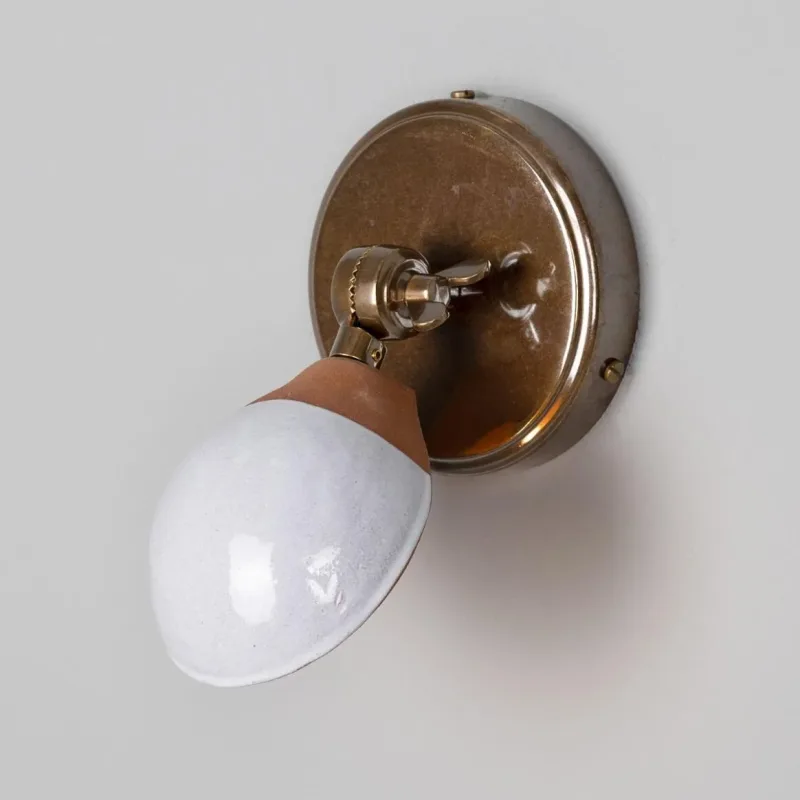 Cathán Adjustable Ceramic Wall Sconce
