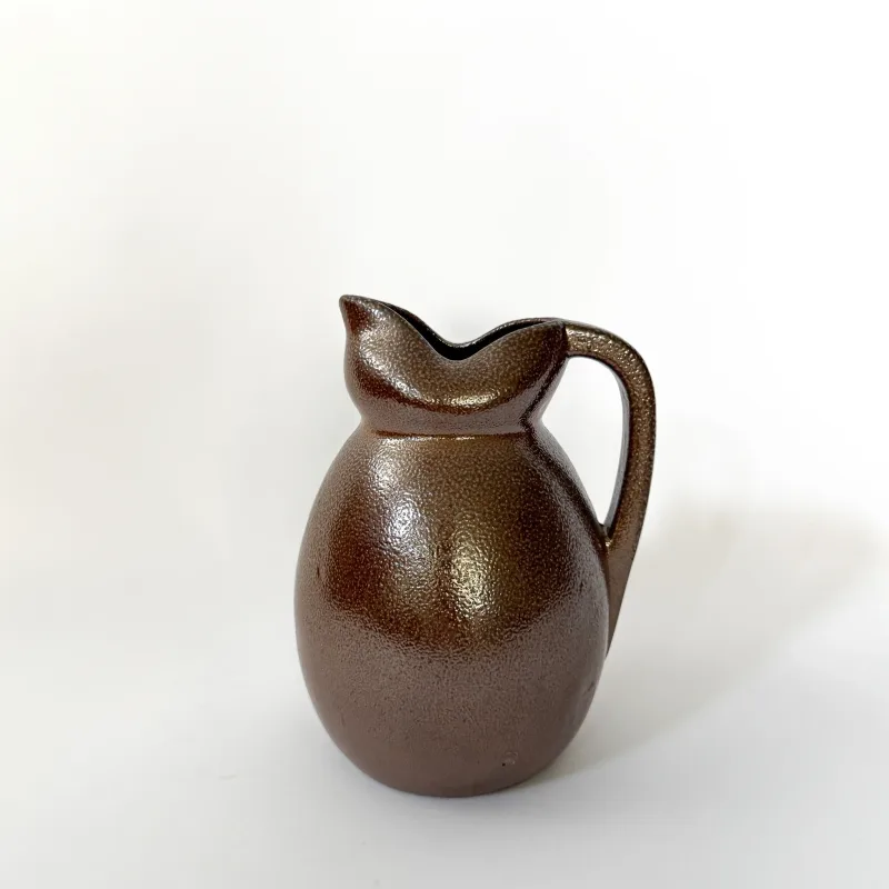 Vintage French Stoneware Pitcher | No. 87