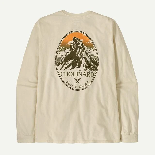 Mens Long Sleeved Chouinard Crest Responsibilitee