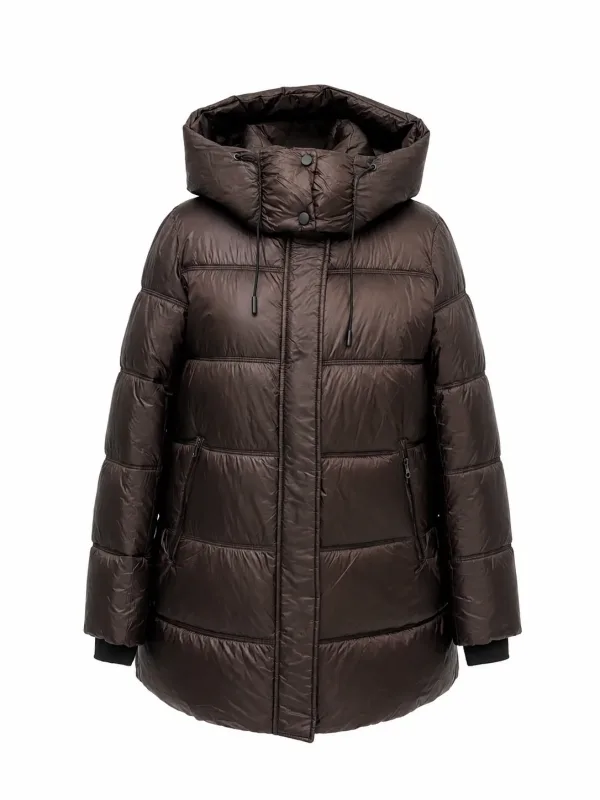 Hooded Bio-Down Jacket