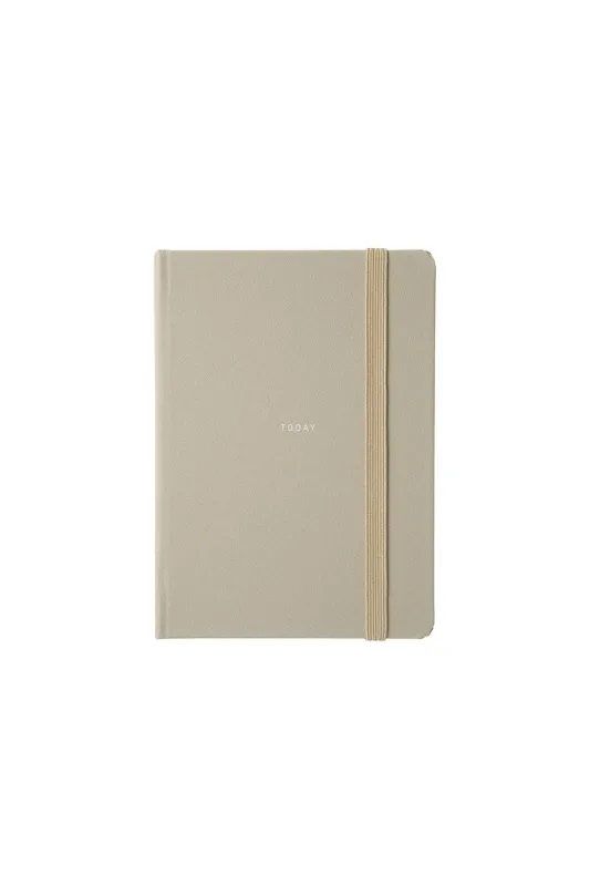 LACONIC B7 Pocket Log Diary with Strap Beige