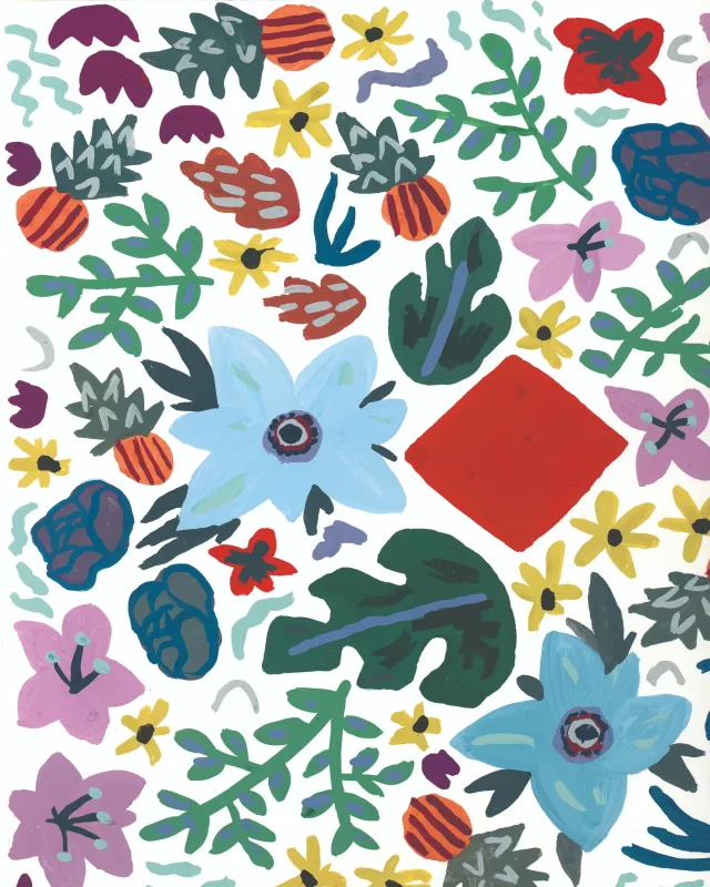 Flower Salad by Allison Hall