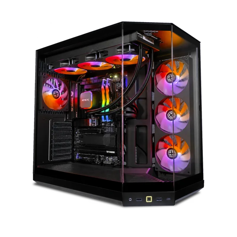 XOTIC PC Y50 Core Gaming PC - Add Your Own GPU - AMD Ryzen 7 9800X3D, 32GB DDR5, 1TB SSD