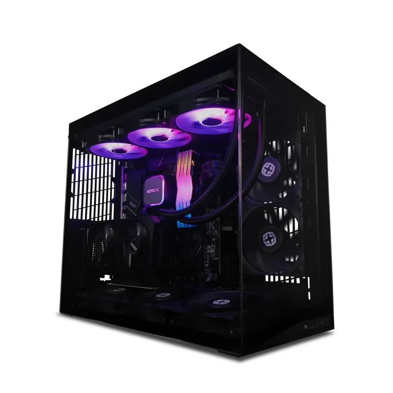 XOTIC PC O11D Mini Stealth Advanced Gaming PC, Intel Core i5-14400F, NVIDIA GeForce RTX 5060, 32GB DDR4, 2TB SSD