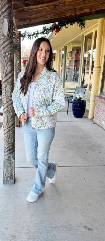 Blossom Breeze Quilted Jacket