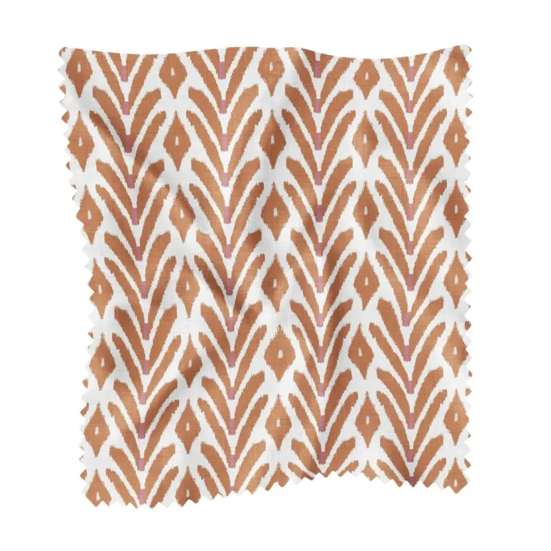 Petite Frond Orange Sample Swatch