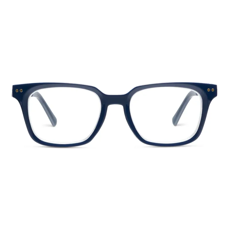 Sidebar - Navy/Rosemary Stripe Indigo