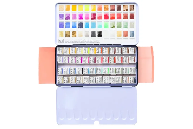 48-Color Core Collection Watercolor Palette