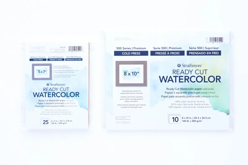 Strathmore Ready Cut Cold Press Watercolor Paper