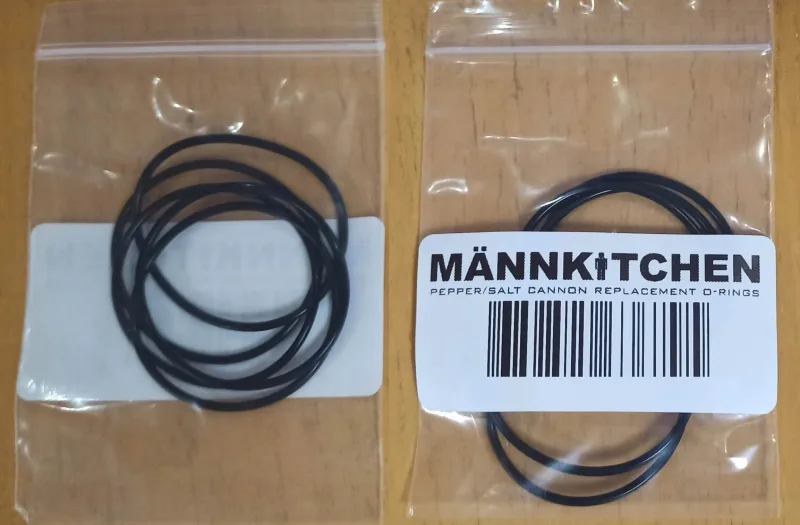 Replacement O-Rings for Pepper/Salt Cannons (5 pack)