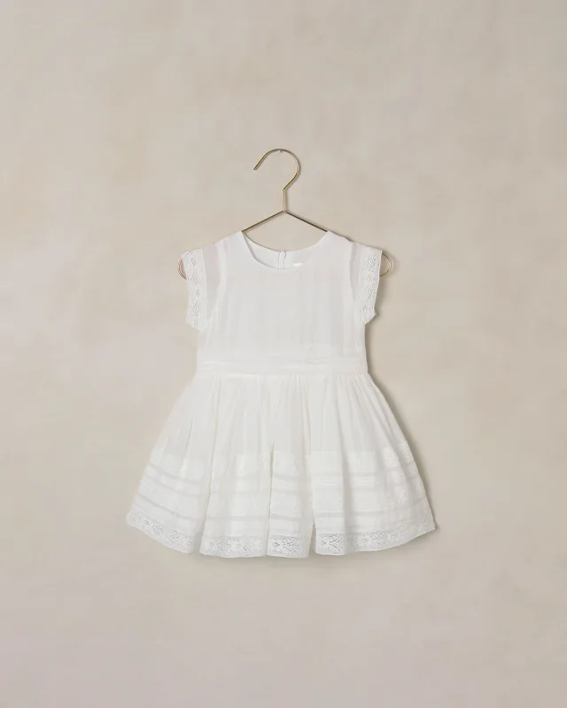 Dahlia Dress White