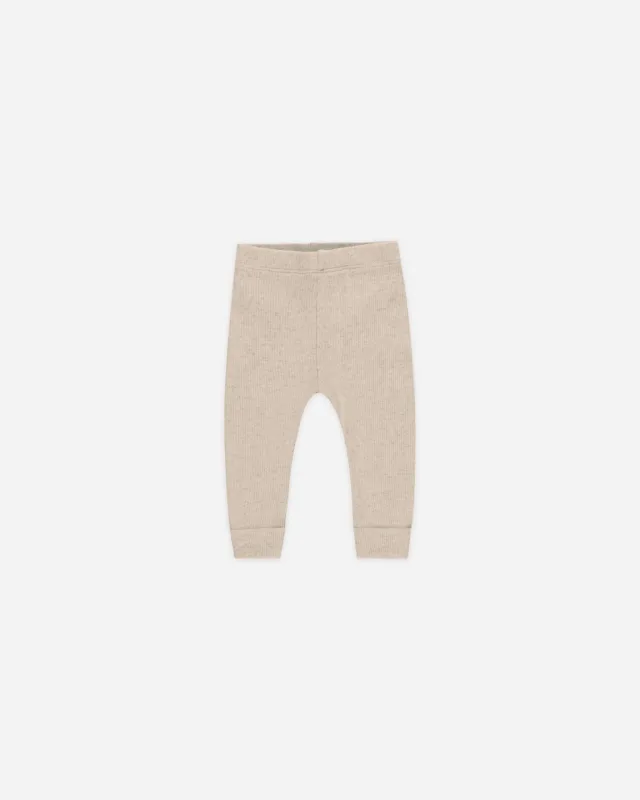 Ribbed Legging Taupe