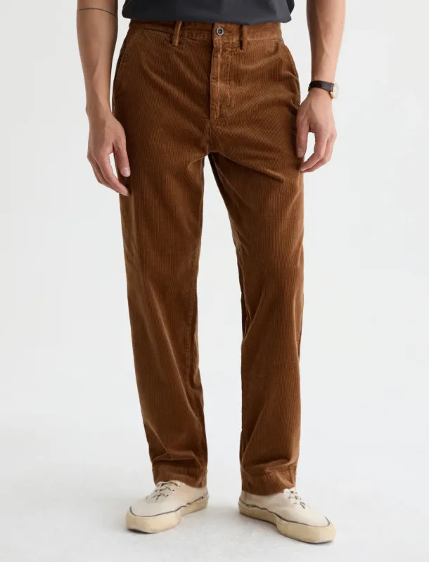 AG Archie Corduroy Trouser - Sulfur Bronze Beat
