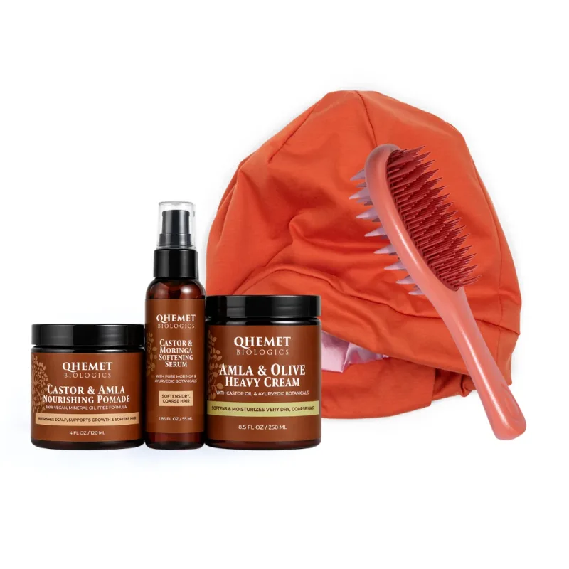 Deluxe Castor Oil Collection for Maximum Moisture & Growth
