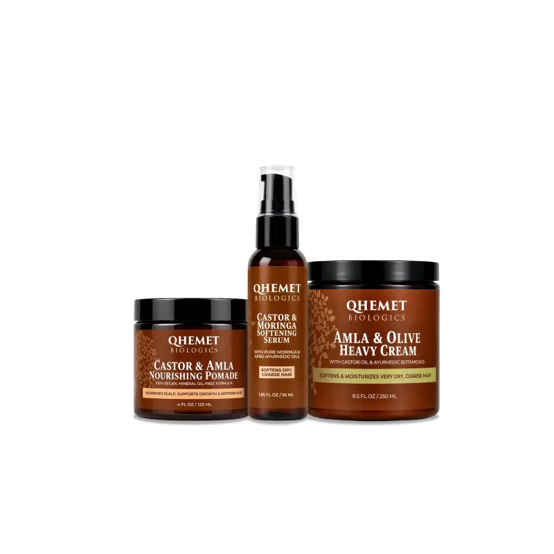 Castor Oil Collection For Moisture & Growth