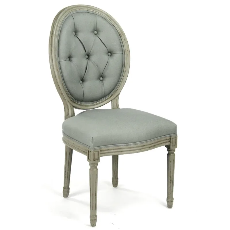 Tufted Medallion Side Chair