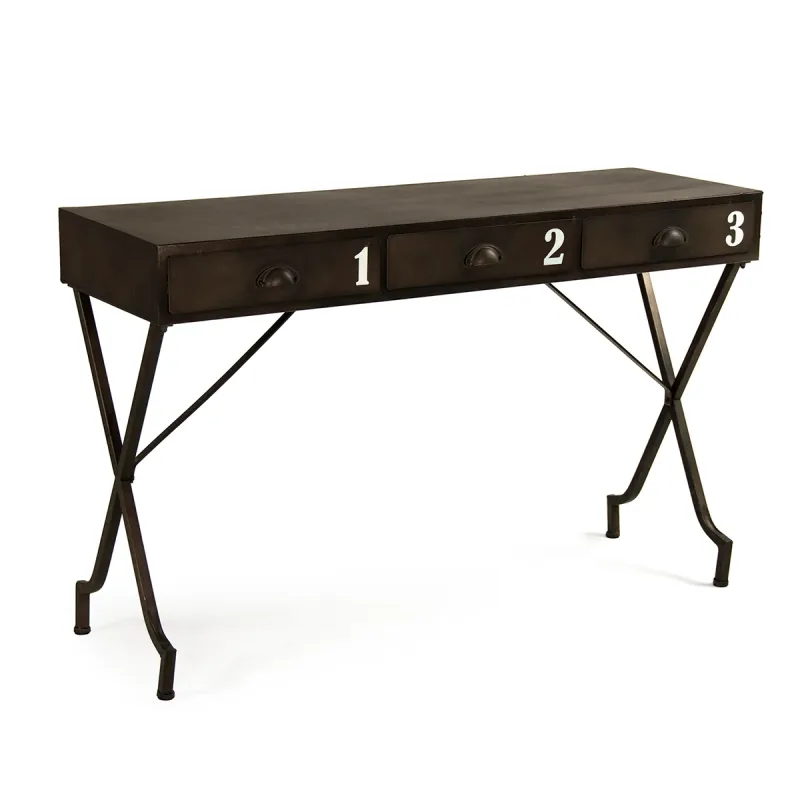 Tres Iron Wall Table