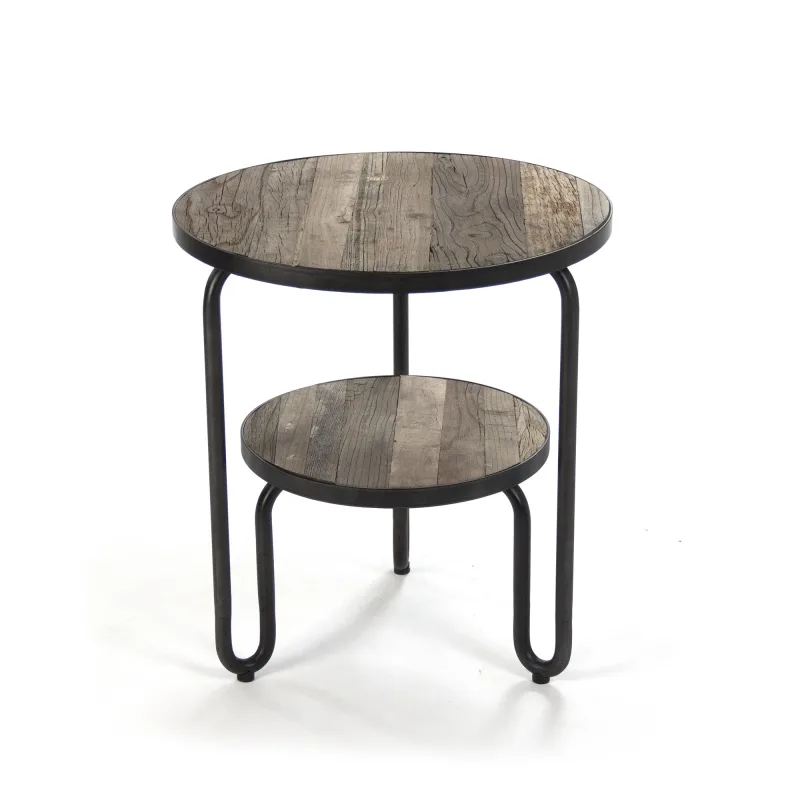 Alberta Round Side Table by Zentique