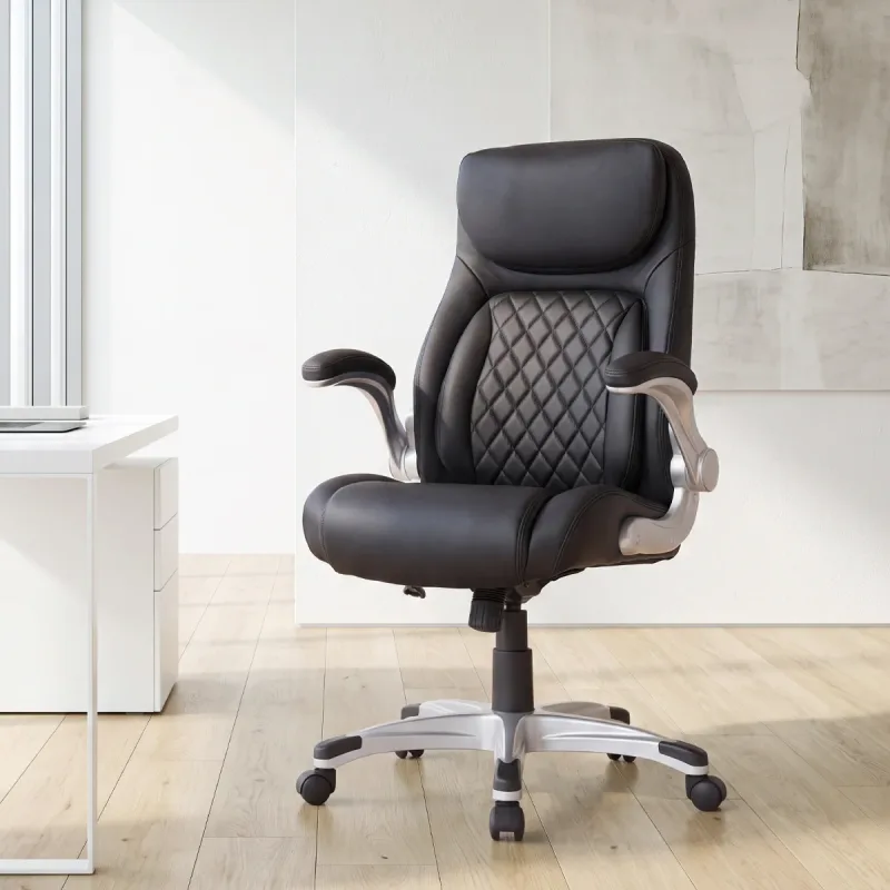 NOUHAUS Posture Ergonomic PU Leather Office Chair